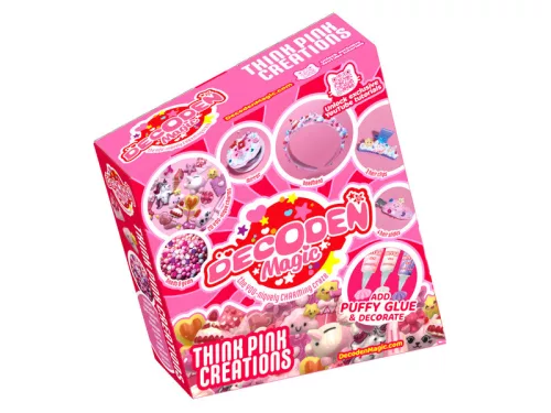 Decoden Magic - Varázsdekor: rózsaszín alkotások
