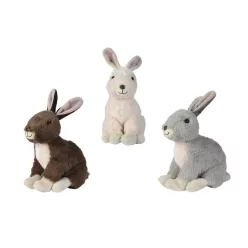 Nyuszi ülő többféle 18 cm