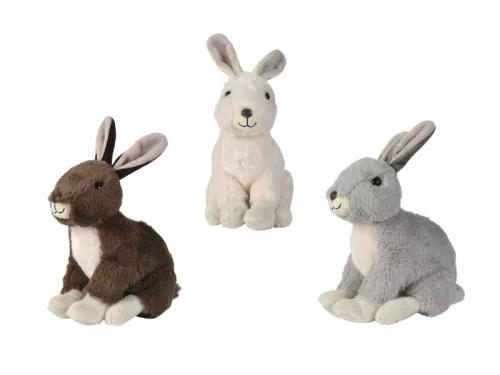 Nyuszi ülő többféle 18 cm