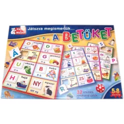 Játszva megismerjük a betűket társasjáték