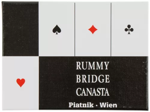 Bécsi standard 2 x 55 lapos römikártya