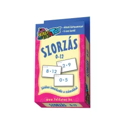 Szorzás oktatókártya