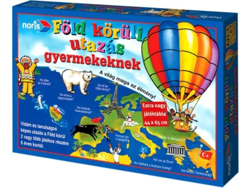 Noris: Föld körüli utazás gyermekeknek társasjáték
