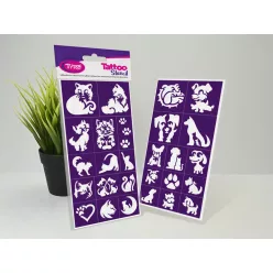 Cats & Dogs - Kutyák és macskák sablon szett