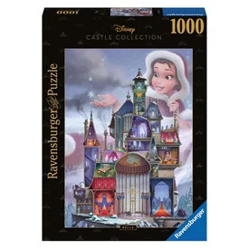 Puzzle 100 db - Disney kastély Belle