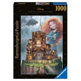 Puzzle 100 db - Disney kastély Merida