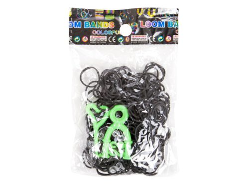 Horgolható szilikon karkötő - neon, többféle