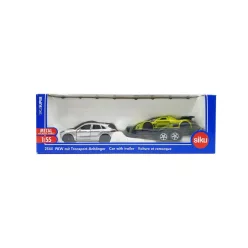 SIKU Porsche terepjáró trélerrel 1:55 - 2544