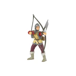 Papo piros íjász katona 39384