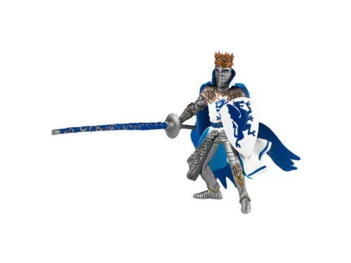 Papo kék sárkány pajzsos katona 39387
