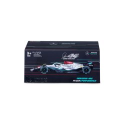   Bburago 1/43 versenyautó - MB F1 W13 E Performance(with helmet)