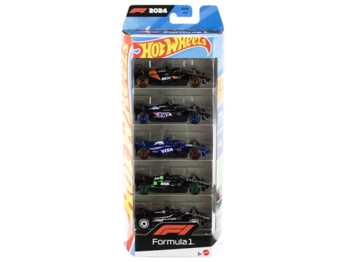 Hot wheels 5db-os F1-es kisautó