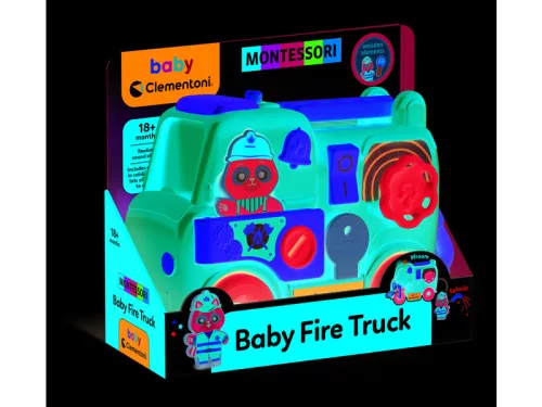 Baby Clementoni Montessori Tűzoltó autó
