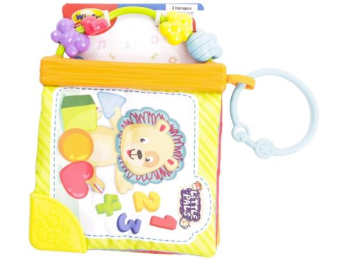 Állatos textilkönyv bébijáték