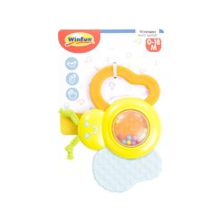 Pillangó csörgő bébijáték