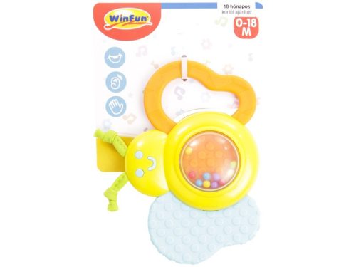 Pillangó csörgő bébijáték