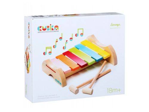 Cubika Színes fa xilofon