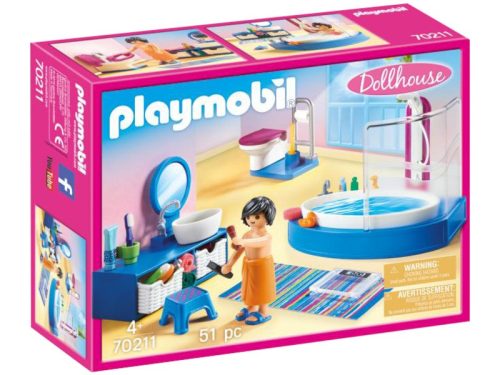 Playmobil Fürdőszoba káddal 70211