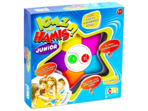 Igaz vagy hamis junior társasjáték