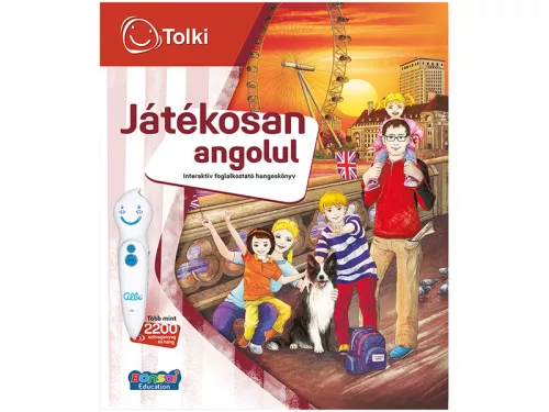 Tolki interaktív könyv - Játékosan angolul