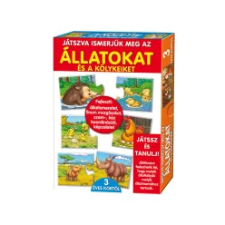 Játszva ismerjük meg oktató puzzle - többféle