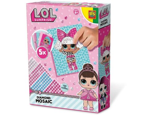 SES: L.O.L gyémánt mozaik készlet