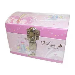 Hercegnő ékszerdoboz lakattal