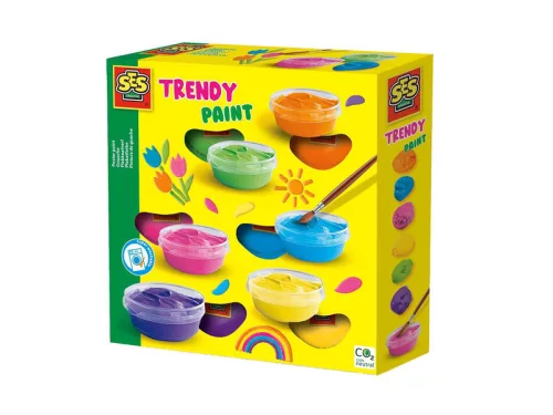 SES: Temperafesték trendy 6db