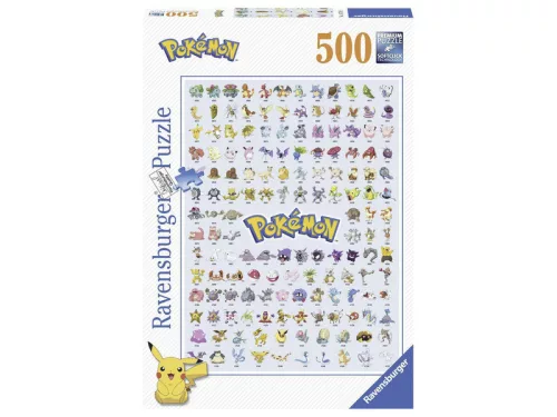 Ravensburger Puzzle 500 db - Pokémonok