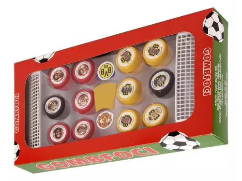 Gombfoci készlet dobozban