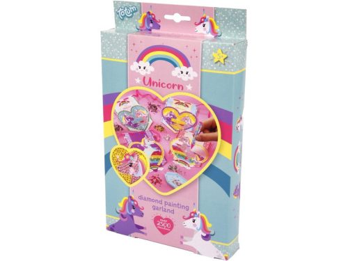 Totum: Unikornis gyémánt festés