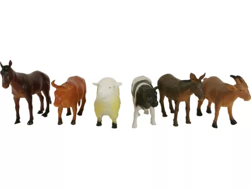 Háziállat figura 6 darabos készlet