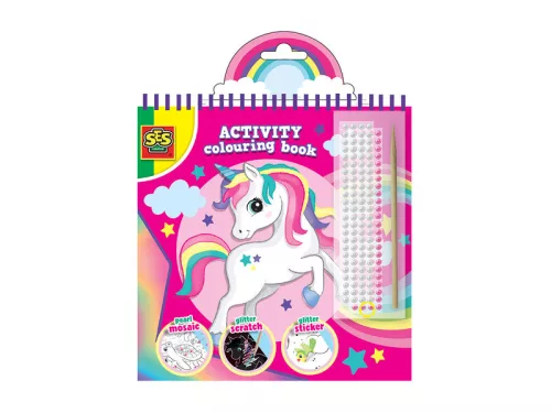 SES: 3in1-ben Activity füzet unikornis