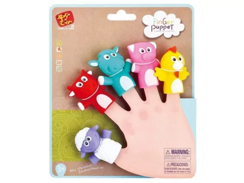 Farm állatok ujjbáb 5 darabos készlet