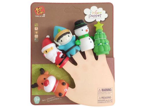 Karácsony ujjbáb 5 darabos készlet