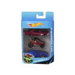 Hot wheels kisautó 3 darabos készlet - többféle
