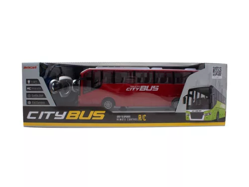 RC busz, 4 csatornás, akkus 28 cm