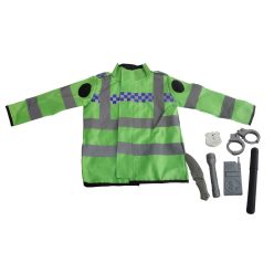 Rendőr jelmez 6 féle kiegészítővel (50 cm)