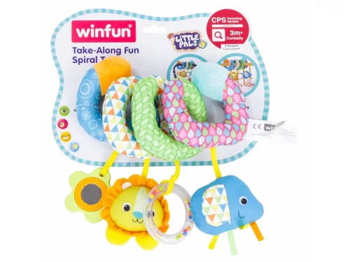 Winfun: Kiságyra, babakocsira tekerhető plüss