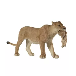 Papo nőstény oroszlán kölyökkel 50043