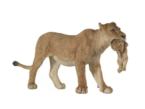 Papo nőstény oroszlán kölyökkel 50043