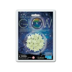 4M sötétben világító mini csillag készlet