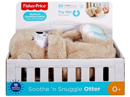 Fisher-Price szunyókáló vidra bébijáték