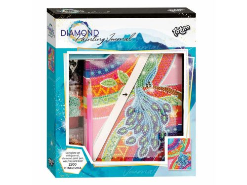 Totum: Gyémántfestés készlet páva