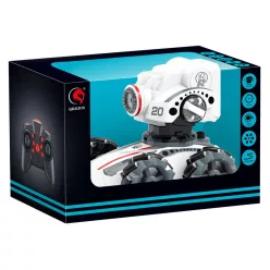 RC szappanbuborék fújó tank, 30 ml folyadékkal