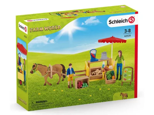 Schleich Mobil piaci stand