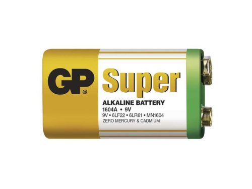 GP Super Alkaline 9V elem