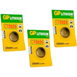 GP Lithium CR2025 gombelem