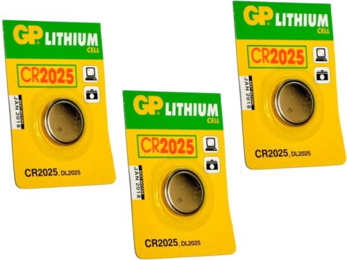 GP Lithium CR2025 gombelem