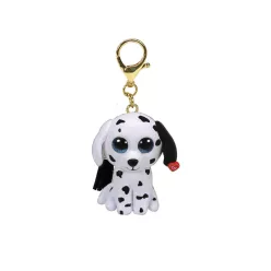 Mini Boos clip műanyag figura FETCH - fehér kutya